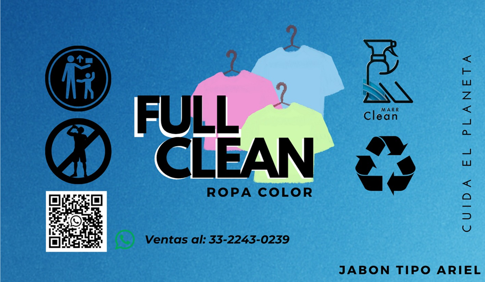 FullClean Ropa Color – Tipo Ariel