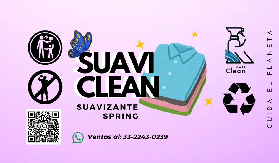 SuaviClean Spring – Suavizante de Telas