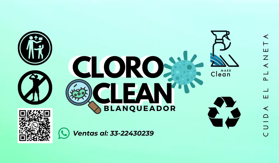 CloroClean – Cloro Blanqueador y Desinfectante
