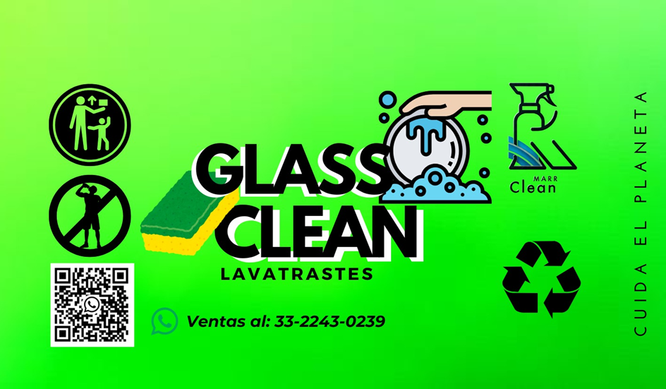 GlassClean – Detergente para Trastes Aroma Limón